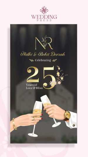 Anniversary Invite: Template-01