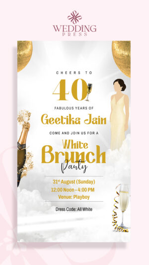 Golden Celebration Invite