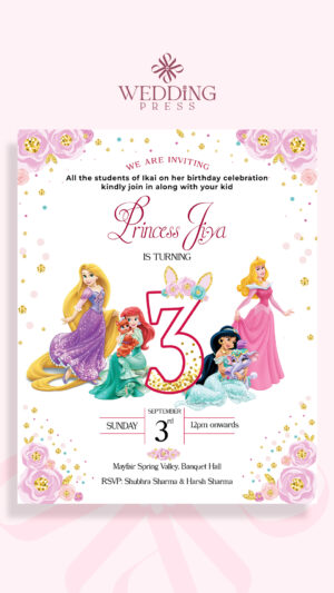 Princess Sparkle Invite