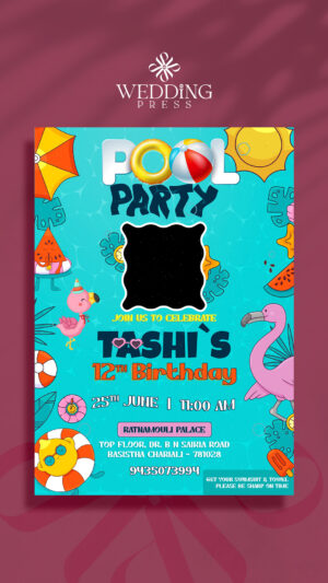 Splash Bash Invite